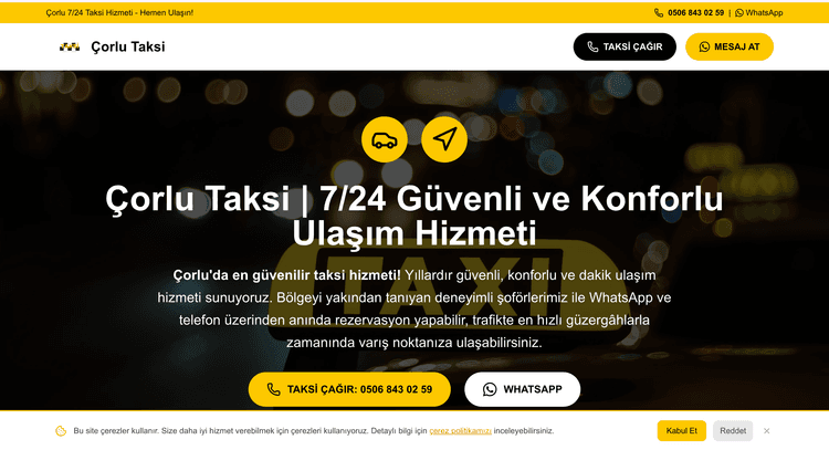 Çorlu Taksi
