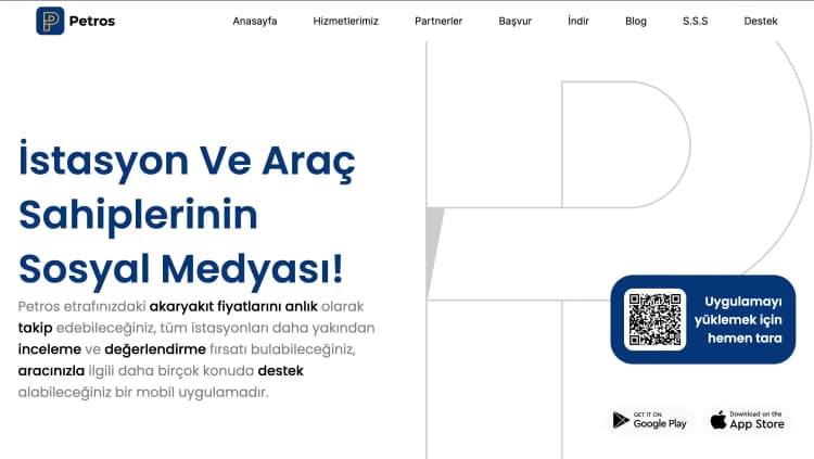 Petros web sitesi